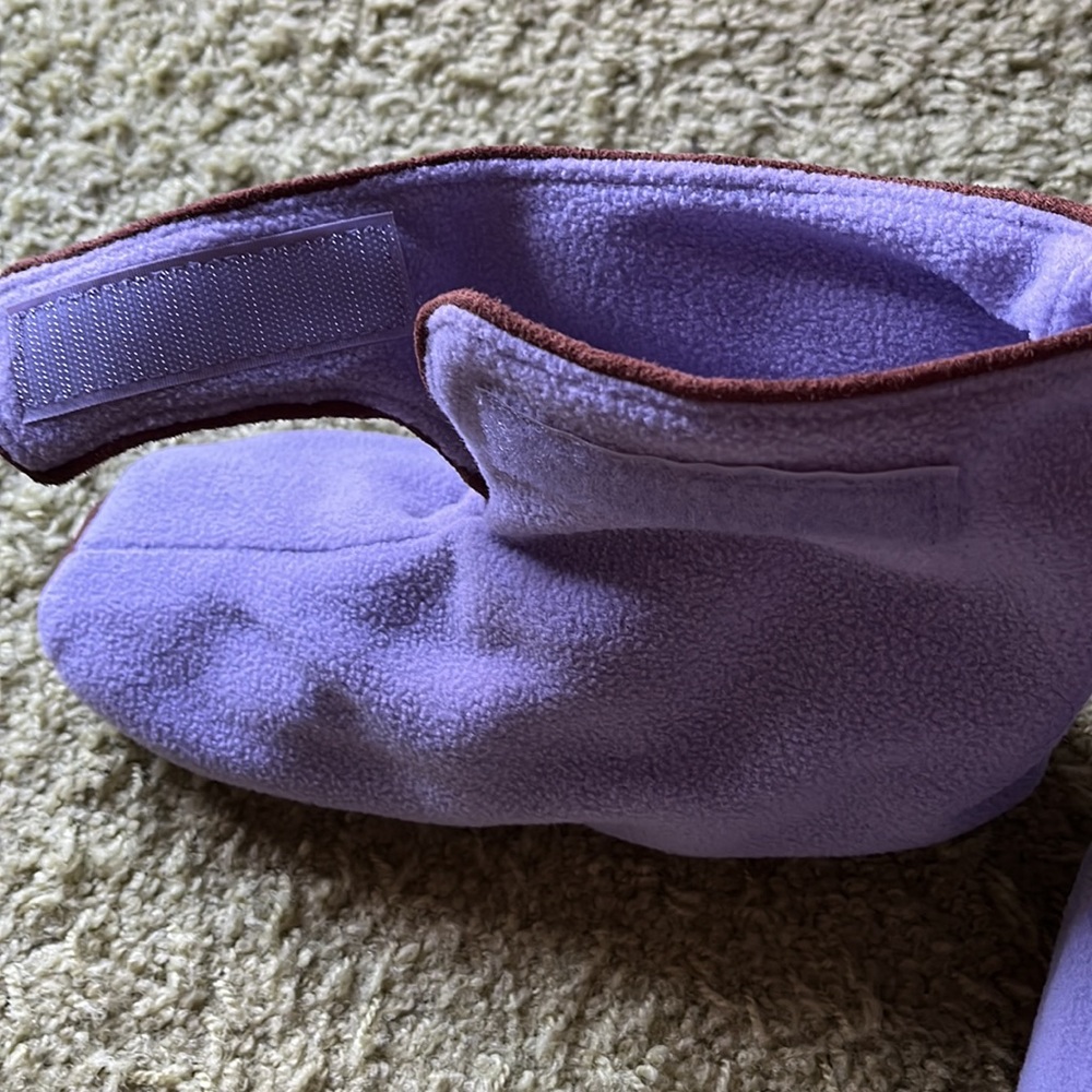 Velcro heating slippers - Picture 4 of 4